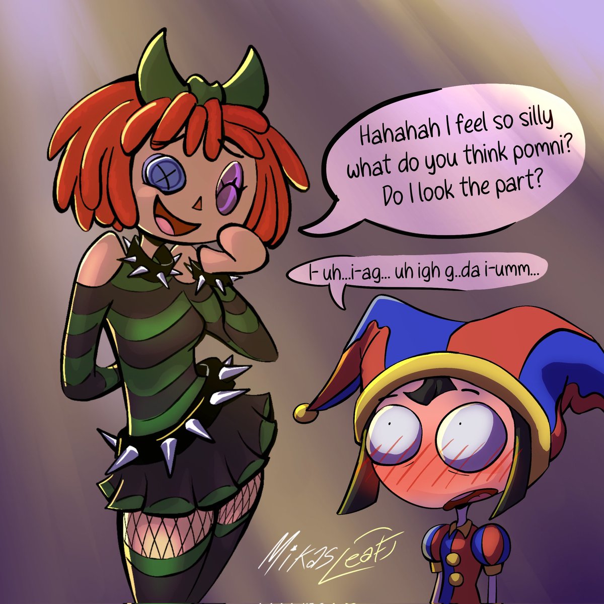 mikasleaf's tweet photo. Second part of the same sketch group 🫣💕
I'm funnybunny shipper at my core but Jesterdoll is so beautiful😭💕
And honestly how I think the canon would play out
Pomni is so fucking lucky
#ragapom #tadcfanart #ragatha #pomni #jesterdoll #tadcep9 https://t.co/EhsFyVFKhl