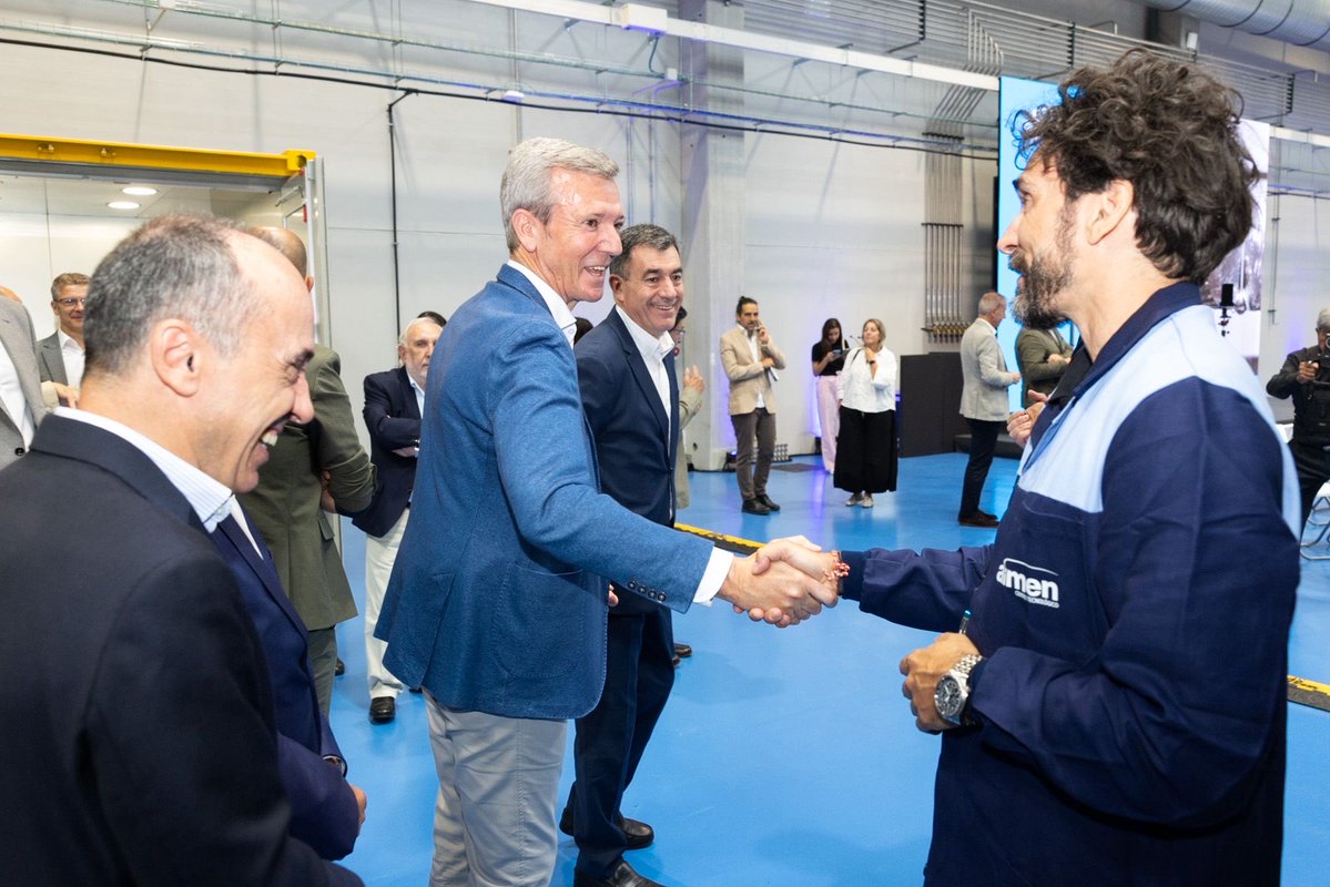 AlfonsoRuedaGal's tweet photo. Co novo centro AIMEN, no Porriño, Galicia reforza a súa aposta pola I+G+i e amosa capacidade para estar na vangarda industrial.

Un novo espazo para formar, transferir tecnoloxía e axudar ás empresas a ser máis competitivas, máis eficientes e máis sostible

 #GaliciaCalidade https://t.co/bVE9PnjBbj