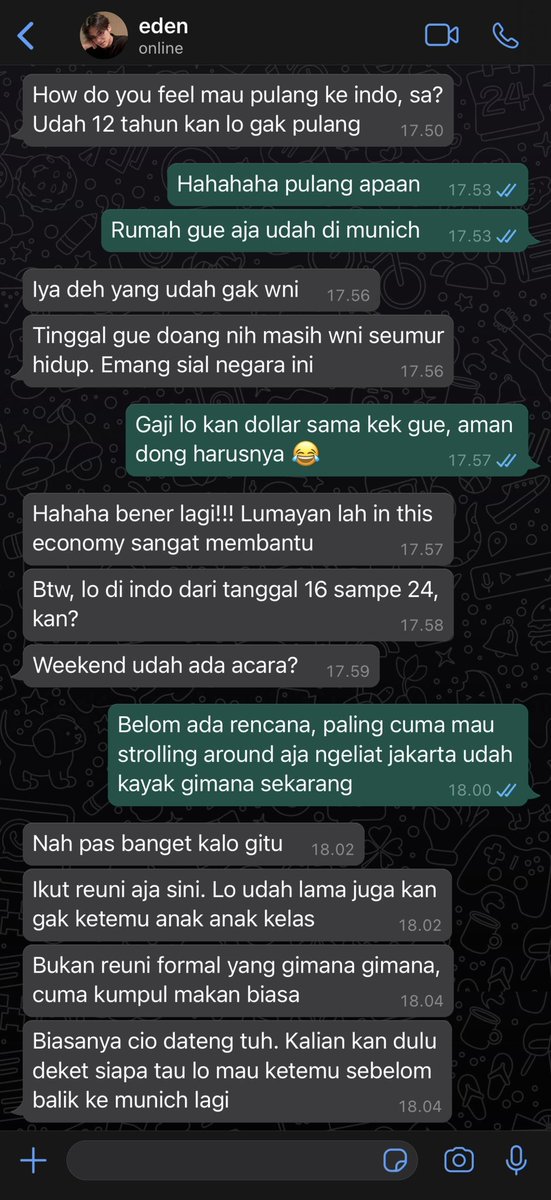 myxynerva's tweet photo. —rumpang.

arsa pernah percaya bahwa melepaskan cio adalah cara terbaik untuk mencintainya. namun saat takdir mempertemukan mereka kembali, yang ia lihat bukanlah kebahagiaan melainkan luka yang diam diam dipikul cio seorang diri.

a #chanbaek one tweet au! https://t.co/jZ7yqeZn3w