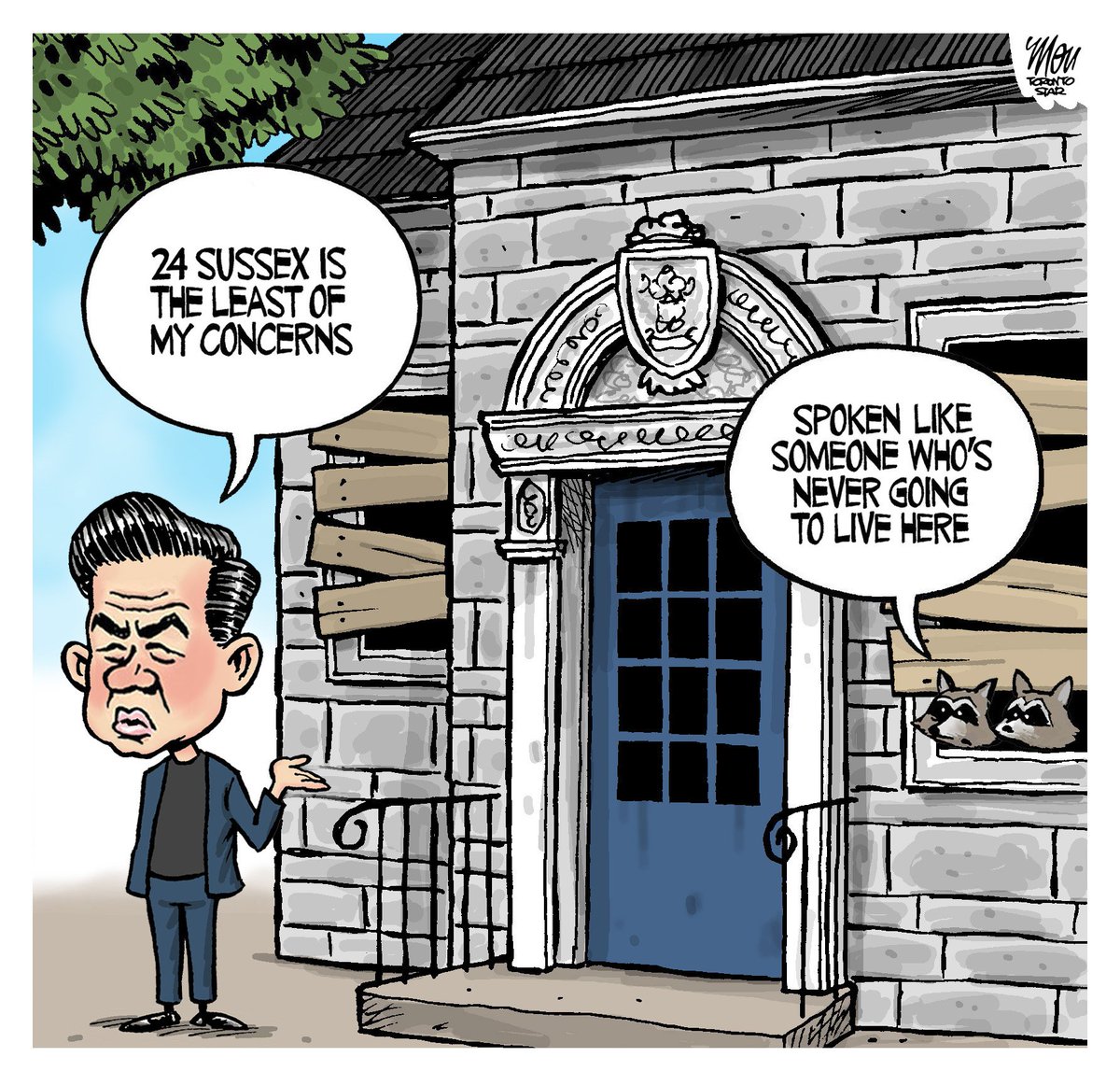 TheoMoudakis's tweet photo. Please enjoy my cartoon in today's @TorontoStar https://t.co/w0QX30N63v
