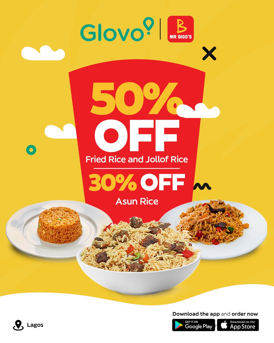 glovoapp_ng's tweet photo. Your belly called. We answered.π
Swipe through a lineup of delicious deals in Ogba and find your next big bite.π
Download the Glovo app and order now.
#GlovoNigeria #Ogba #DealsOnGlovo https://t.co/KZ2KPRVmlf