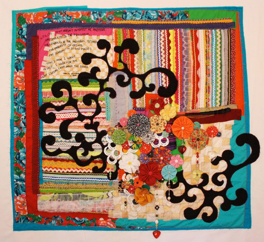 Pickaxe84199830's tweet photo. #embroidering #textile
Annita Romano, b. 1966 - São Paulo, Brazil
Don't worry, I'll be fine, 2010
Tissus anciens et usés, dits morceaux de mémoire 🦋 https://t.co/PzpRkl9vkW