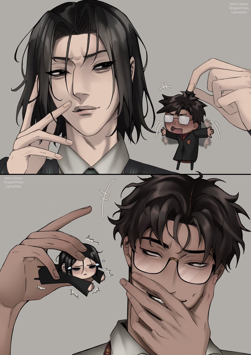 CaptainFFiction's tweet photo. Cute chibi #Jeverus https://t.co/IrSx6Cyzav