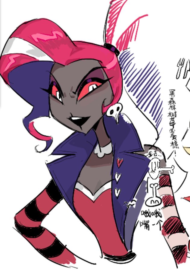 TROEA5's tweet photo. 茶。#velvet #HazbinHotelfanart https://t.co/GJQYZMiBSG