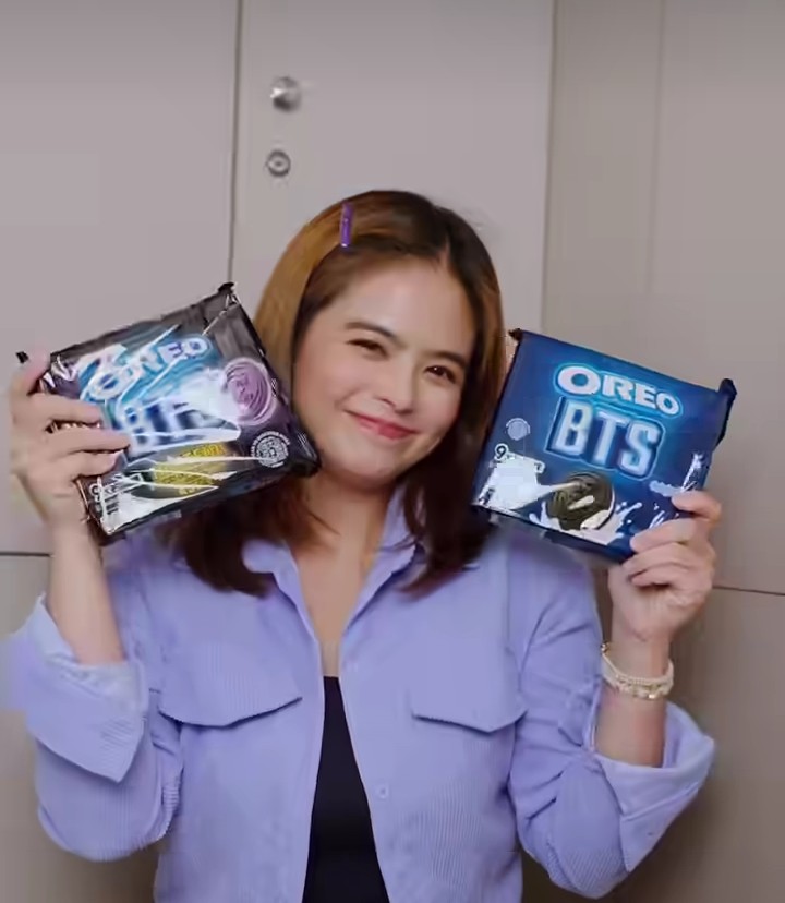 misprivrosss_'s tweet photo. Cutieee bebeeey 💜. Got mine but will find the hotteok flavor here sa grocery stores near us. 

BEANCA LOVE OREO BTS
#BeaBinene https://t.co/SPUKRm8wHB