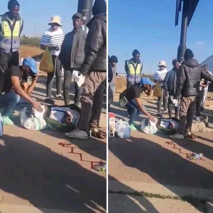 NationalPulseNG's tweet photo. A South African man was reportedly killed after being mistaken for a foreign national during an attack.

According to reports, the victim, who was from Limpopo and sold goods in Germiston, was allegedly accused of being a foreigner. Despite reportedly telling the attackers he was South African, they allegedly continued assaulting him until he died.

The incident has intensified concerns over ongoing xenophobic violence in parts of South Africa.

Adire | Kwara | Oloye | EFCC | David Mark | NYSC