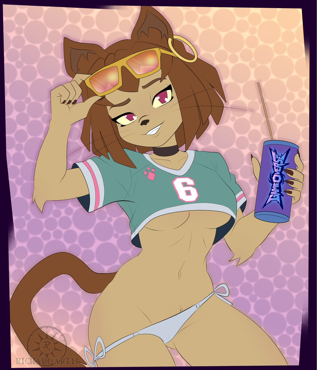 RichardArt13's tweet photo. 💛💜Kit GTA VI Girl pose💜💛 https://t.co/jd6w1evoti