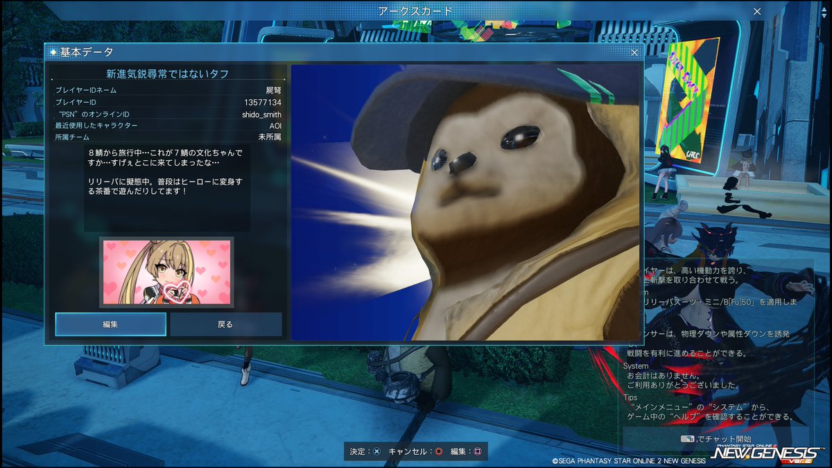 s_h_i_d_o's tweet photo. ち、違うんだ…郷に入れば郷に従えと言うではないか…だから!2枚目にちゃんと変えたって!…信じてくれよ! #PSO2NGS #ship7 https://t.co/HIJEWcGRrB