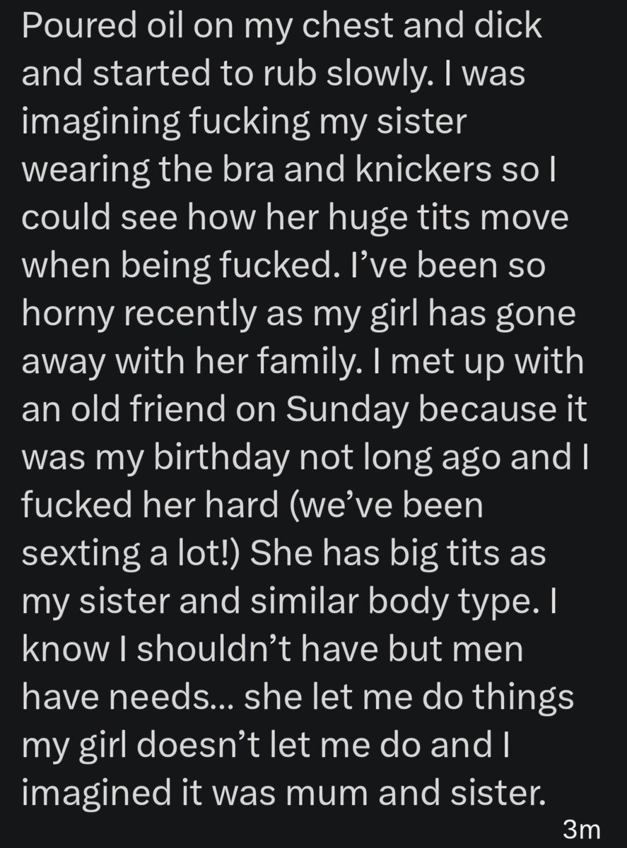 haramgoonconfes's tweet photo. Thinking about mom and sis while cheating #gooner #goonette #confessions #haram #incest #brosis #milf #incestconfession #incestfantasy #cheating #gooning #dirty #naughty #horny #hot #kinky https://t.co/fjY4m2cB0C