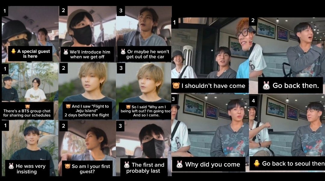Caughtinalie97's tweet photo. Oh that's your fantasy. I'll show you reality. Here's jikook making fun of toad for being an attention seeker lmao https://t.co/vQaBb925vy