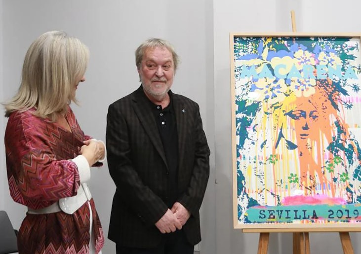 Patricia_Pozo_'s tweet photo. Se nos marcha Manolo Cuervo, artista irrepetible y referente para la cartelería de la cultura andaluza.

Autor de obras ya icónicas que permanecerán para siempre en el imaginario colectivo, sobre todo en el de la ciudad de Sevilla.

DEP
📸 ℹ️ @abcdesevilla https://t.co/l9Sxdr0AHY https://t.co/jSPy26VoW1