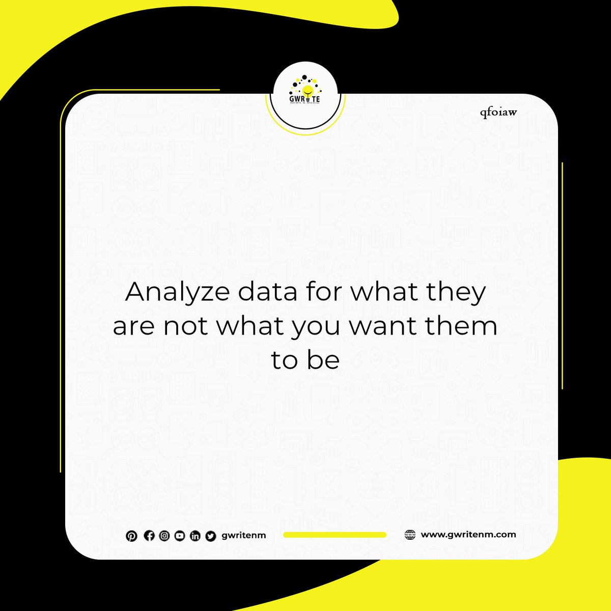 gwritenm's tweet photo. Weekly inspiration and motivational quote 

qfoiaw

#analyze #qfoiaw #qfoiawgwrite #julyqfoiaw #gwritenm https://t.co/sn3ZzE5f24