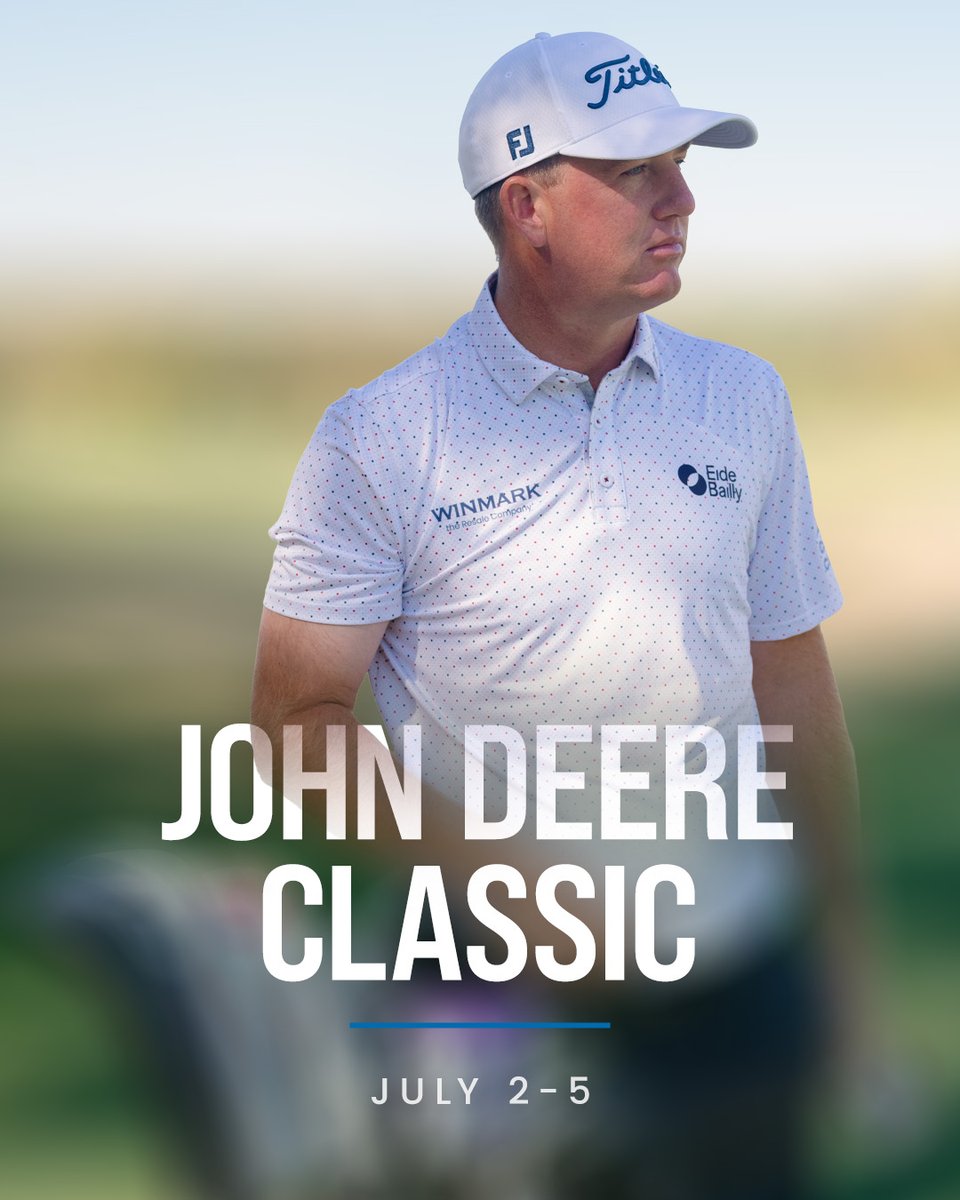 WinmarkResale's tweet photo. At Deere Run, precise iron play does the heavy lifting. @HogeGolf at the @JDCLASSIC.
#johndeereclassic #WinmarkResale https://t.co/KOpx0TryKW