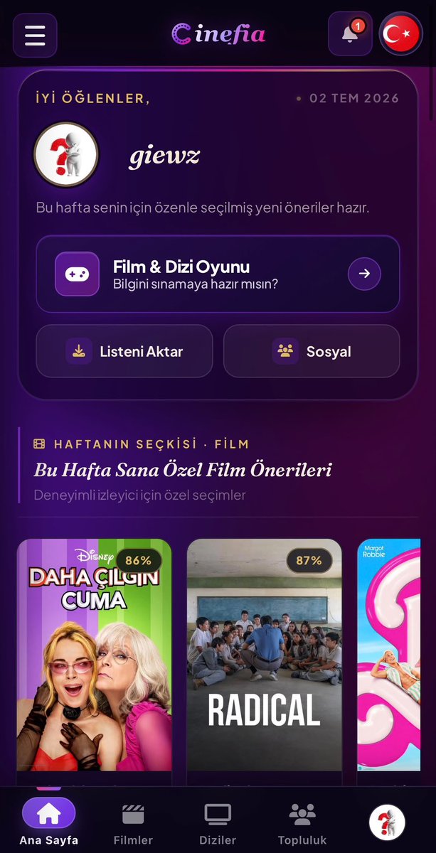 BezekTaha's tweet photo. TV Time yakında kapanıyor.

Film ve dizilerinizi loglamak, takip etmek ve yeni yapımlar keşfetmek için Cinefia'yı deneyebilirsiniz. 

Ücretsiz ve reklamsız.

App store ve Play store'da mevcut.

Bu arada merak etmeyin Cinefia kapanmayacak. https://t.co/lnBTHU4F72