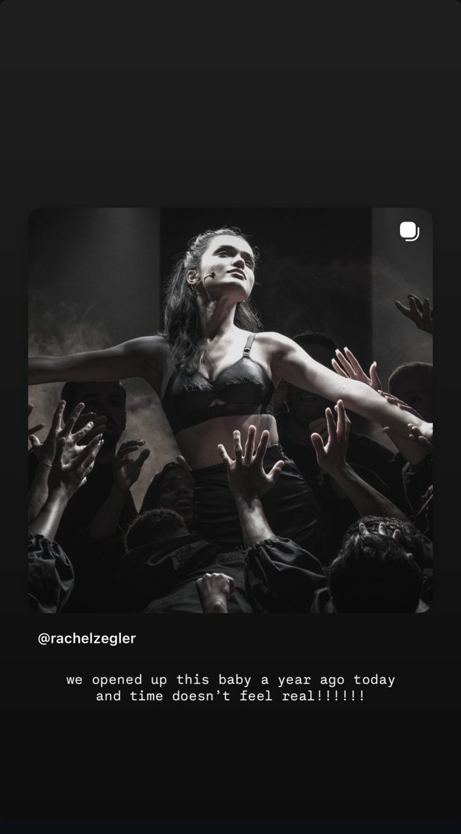 ZeglerDaily's tweet photo. One year ago today, Evita opened on the West End! https://t.co/z5fpPDkkBQ