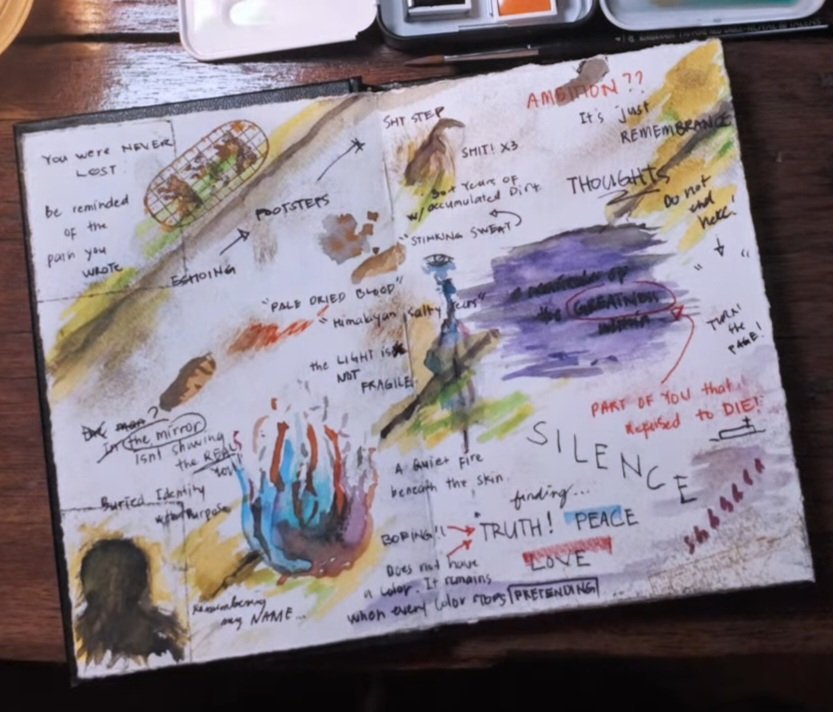 nglmrysy's tweet photo. Pablo's art reflects a mind that's constantly creating, questioning, and expressing. It's raw, thought-provoking, and undeniably inspiring. That's the beauty of true artistry. 🎨🖋️🖤

MAY JOURNAL SI PABLO
@imszmc #PABLO
#SideQuestNiOlbap https://t.co/yunlDxcnFh