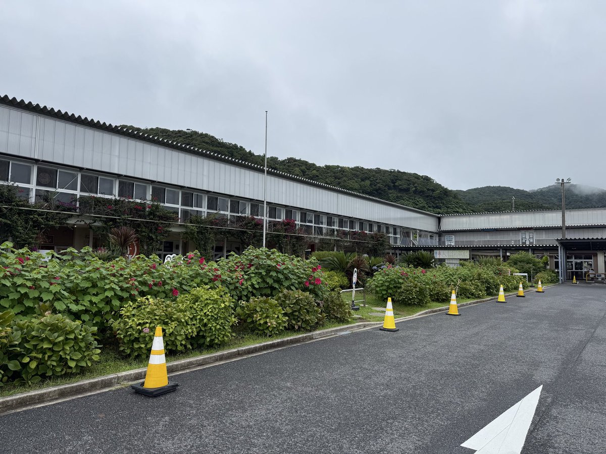 okamoto_streams's tweet photo. 道の駅、保田小学校。
今回は平日朝一の開店時間だったのであまり人はいませんでしたが、以前伺った土日はめっちゃ混んでました。時間なく今回は少し寄っただけになりましたが、またじっくり伺いたいです。
廃校の利活用も、ターゲットや提供するサービス等、色々な形がありますね！ https://t.co/WJ2k5MGkVv
