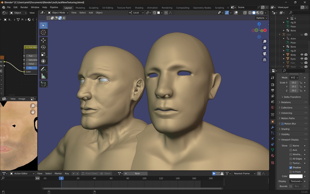 SlasherChase_'s tweet photo. Old Vs New

#FearHour #Blender #3D #artㅤㅤㅤㅤ https://t.co/Shq1Ns3Y0F