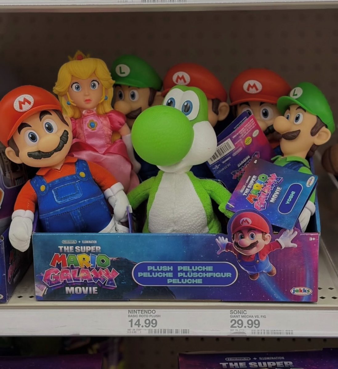 richi_Princess's tweet photo. 速報‼️
マリオギャラクシームービー ソフトフィギュアシリーズにヨッシーが登場したみたいです！！顔がフィギュアのような素材で体がぬいぐるみのような質感らしいです！
ちょーかわいい🥹 https://t.co/eE6SFF54WM