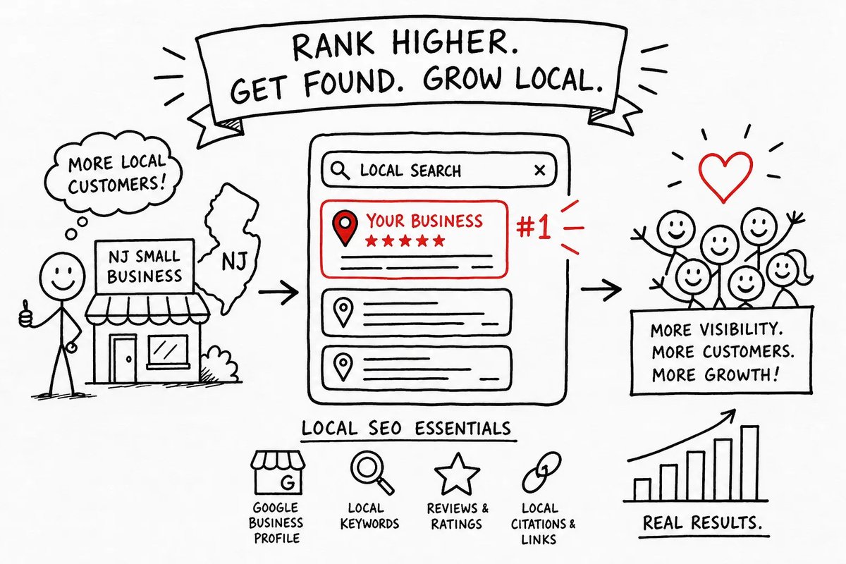 NJLocalinfo's tweet photo. NJ Small Business SEO: A Practical Guide to Local Search https://t.co/raSqejGQy5 #NJlocal #NJ #njad https://t.co/5HNk4S9CW9