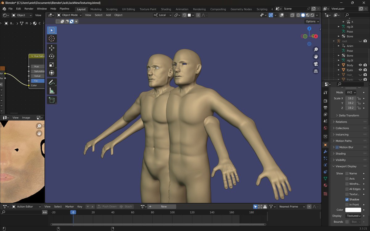 SlasherChase_'s tweet photo. Old Vs New

#FearHour #Blender #3D #artㅤㅤㅤㅤ https://t.co/Shq1Ns3Y0F