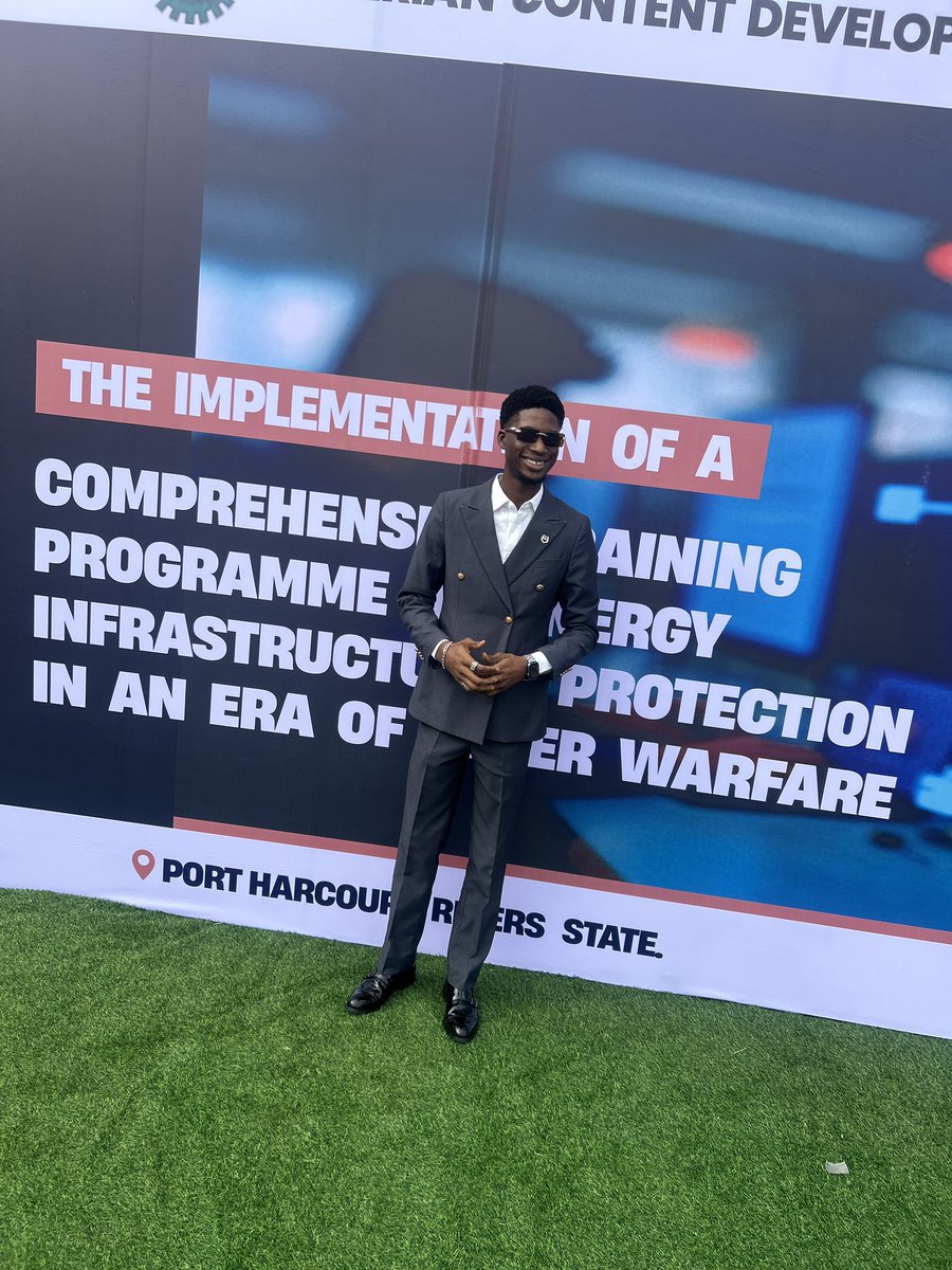 az_daniell's tweet photo. I was in Port Harcourt two weeks ago to lead and facilitate a two-day cybersecurity training titled “Energy Infrastructure Protection in an Era of Cyber Warfare.” 

Did the same in Edo shortly after, with over 260 participants across both states.

Details: https://t.co/UWCn23CH7s https://t.co/m400NlTiKz