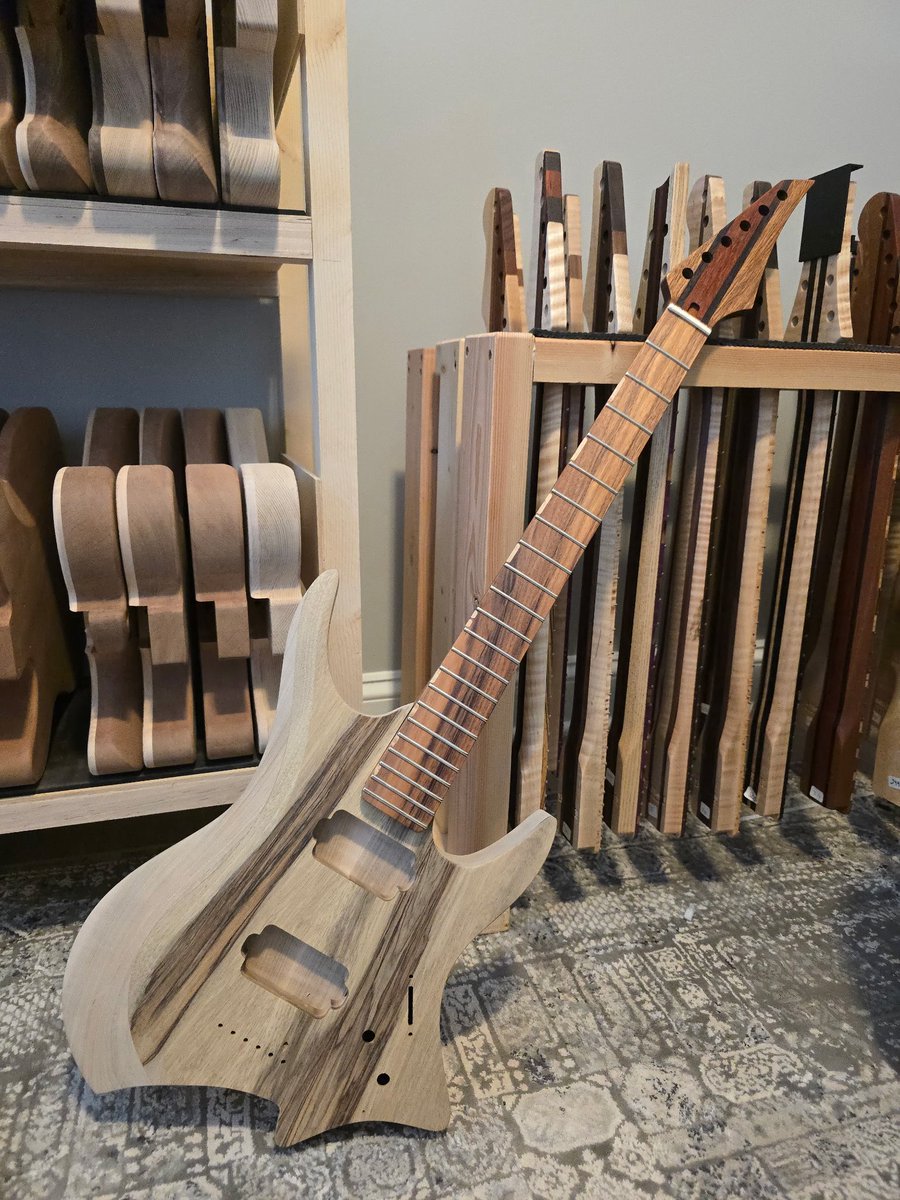 MichaelSummer77's tweet photo. @Guitarist_Mag I wanted to give a shoutout to @SawForged 
He makes guitar bodies and necks. He does beautiful work and deserves a follow. As an example of his work, I just purchased this body neck combo. https://t.co/vecPEQwJzS