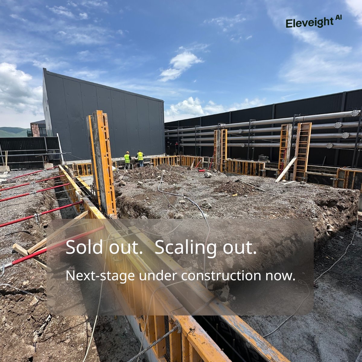 EleveightAI's tweet photo. Our first capacity at the #AIfactory in Gagarin sold out within a month of going live. Demand is setting our build pace, so we have already begun building the next stage of Phase 1, taking the site to #5MW by the end of this year.
The full feature on #DataCentreNews (@techday_uk ) breaks down the scale of our expansion, with comments from @nvidia 's VP @RevLebaredian , the Minister of @Hti_Armenia @Hayrapetyan_M , and @EleveightAI Founder and CEO @armanaleksanian .
🔗 https://t.co/d3ZR7vzIOJ
#EleveightAI #SovereignAI #DataCenter #NVIDIA #B300 #TechArmenia