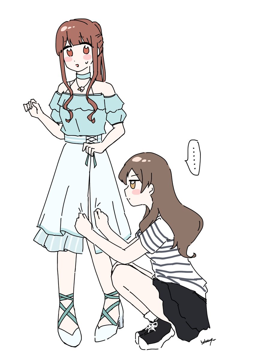 7QbA3nZkL9s2's tweet photo. 見えちゃうよ https://t.co/twQL9EgyZo