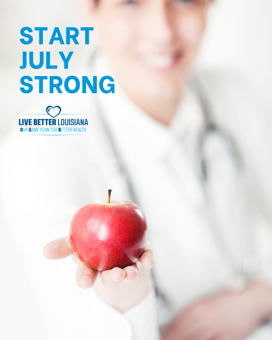 LiveBetterLA's tweet photo. A new month is a great time to reset your health goals. Start small: fruit instead of cookies, drink more water, take a short walk or get a good night’s rest. What’s one healthy habit you’re focusing on this month? https://t.co/RDXe9B3ghB https://t.co/xhmxSnfDxH