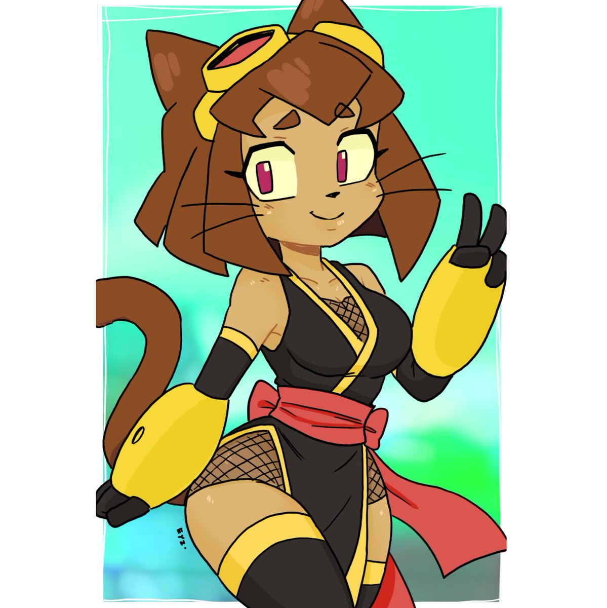 Eyzmaster's tweet photo. Kit Bodega unlocked the Kunoichi class 🥷 What mission did she accept this time?

#Eyz #myart #KitBodega #Gameoverse #Fanart #GlitchProductions #waifu https://t.co/vLYxb4W0Sz