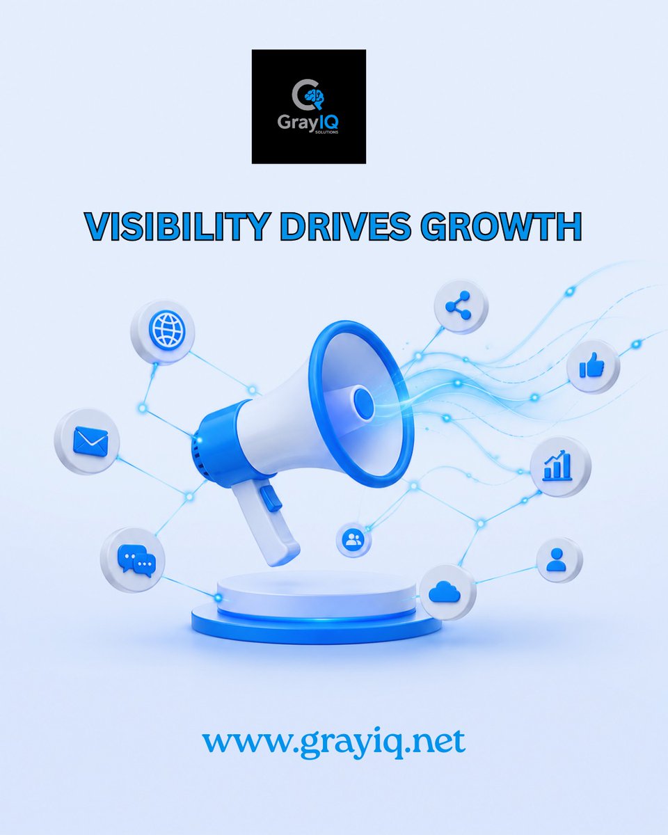 GrayIQ_AI's tweet photo. Visibility is more than being online—it's about making meaningful connections. GrayIQ helps businesses strengthen their digital presence through smart, effective communication.

🌐 Explore more at https://t.co/XFytLY3nGy https://t.co/ls5ygUVF7Z