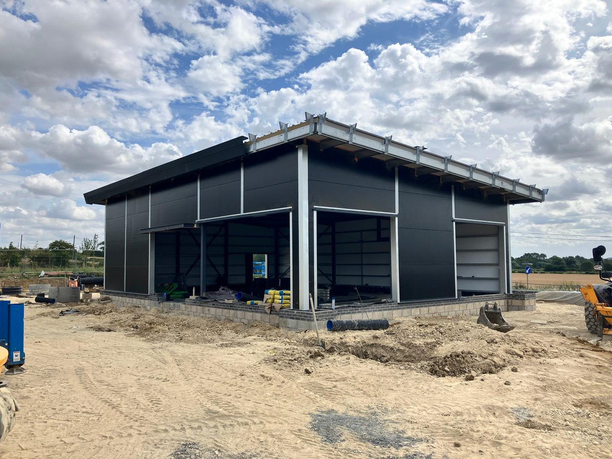 BurneyGroup's tweet photo. Great progress is being made at our @CostaCoffee Drive Thru development in Olney, Milton Keynes, as we move closer to handover in September.

#Construction #CommercialDevelopment #CostaCoffee #DriveThru #ProjectUpdate #Olney #MiltonKeynes https://t.co/AzdE4R2jDf