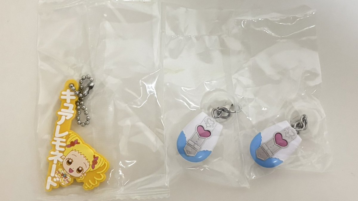mi2bf's tweet photo. @tl
【プリキュア ガチャガチャ 交換】

プリキュアオールスターズ カプセルラバーマスコット Name Collection!２
プリキュアオールスターズ 変身めじるしアクセサリー

譲：キュアレモネード・カードコミューン キュアホワイト

求：キュアブロッサム・ココロパフューム・スイーツパクト（同種 各1） https://t.co/6KopGCgLwb