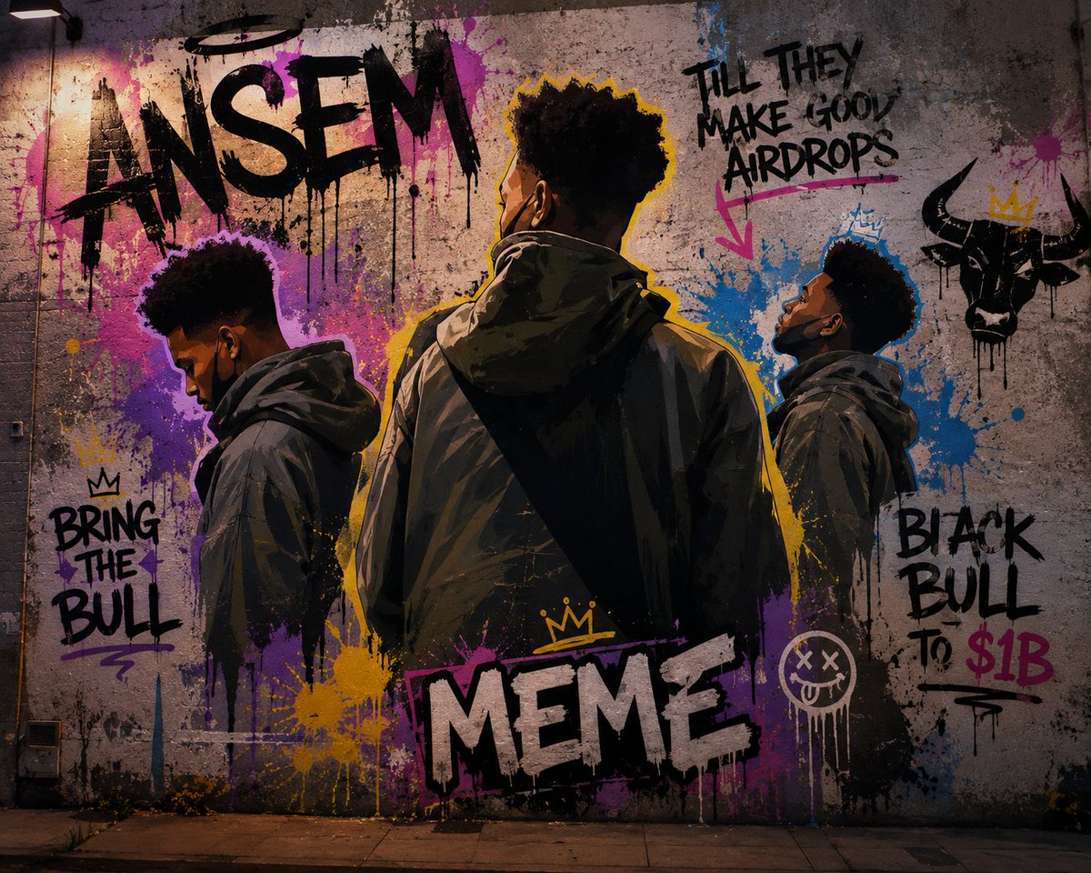 TeabagzX's tweet photo. The timeline has a different kind of energy whenever @blknoiz06 shows up.

Whether it's spotting narratives early, pushing fresh ideas, or simply keeping the community engaged, he's become one of the voices that people naturally pay attention to. The conversations are louder, the memes are better, and the conviction feels stronger.

Bro started doing what every other person didn't have the courage or motion to do. Now, bro is bullying every protocol to sit right and making the bull market himself.

Love him or disagree with him, one thing is hard to deny: he's had a real impact on crypto culture, especially around Solana.

The Black Bull mindset is spreading, can't wait to see it run up to $1B $ANSEM
The memes are flying.
The community is locked in.

This cycle is going to be one to remember. 🐂

By the way I just made a nice art with his cover photo and it has been my workstation background. 

The song playing on that video is AI generated about @blknoiz06's motion.