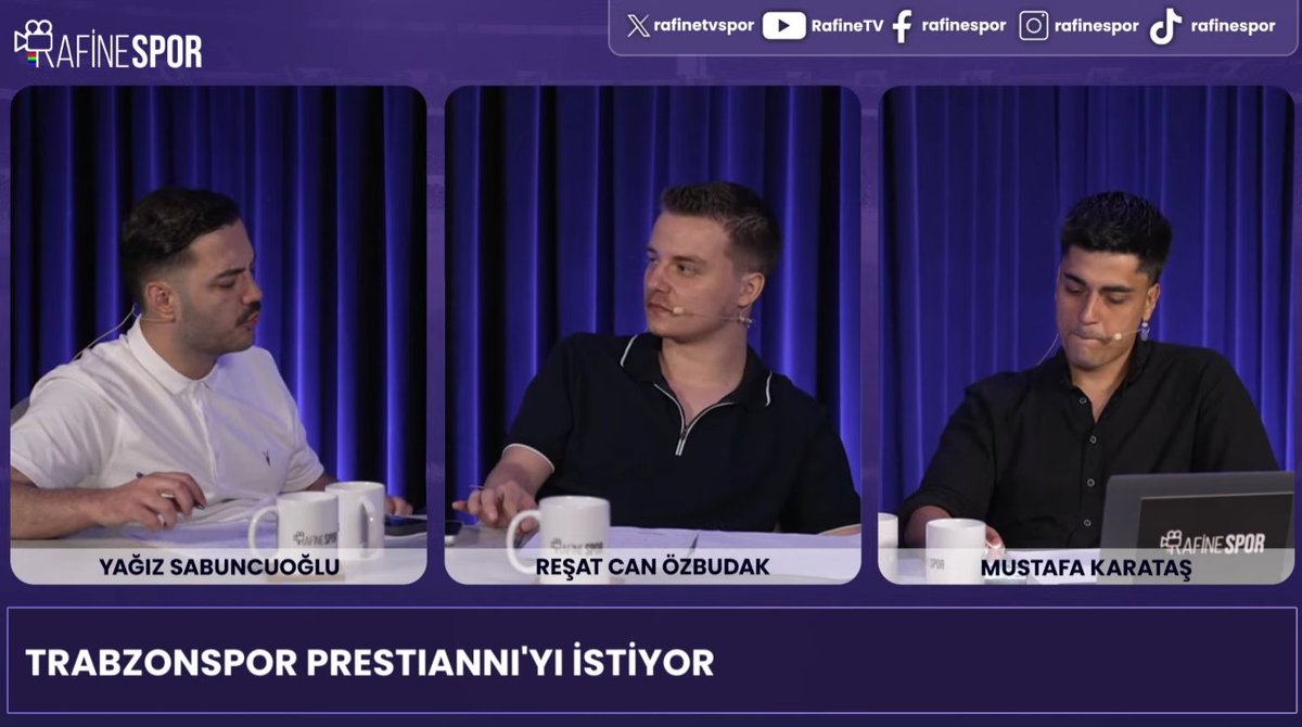 spordepormedya's tweet photo. Yağız Sabuncuoğlu: "Trabzonspor, Prestianni için 48 saat içinde resmî teklif yapacak." (Rafine Spor) https://t.co/a2SdWQS5tD