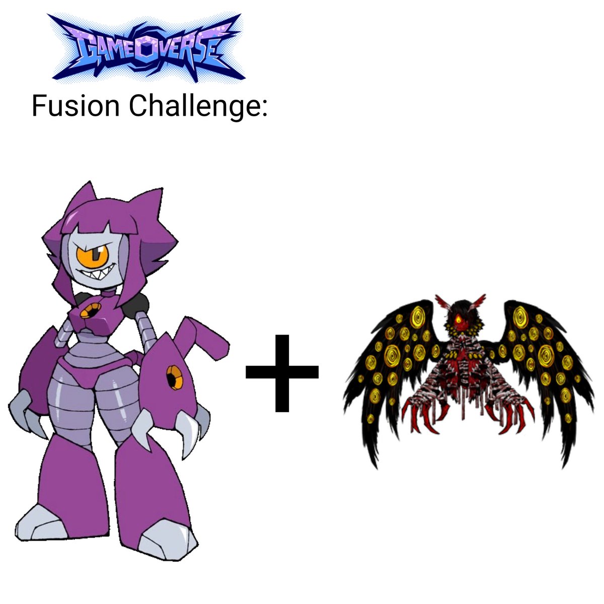 HeavyKing10's tweet photo. #gameoverse #kit #kitbodega #malice #projectmoon #lobotomycorporation #lobcorp #libraryofruina

Artists should draw the fusions based on these images!
'It's the beast! A big, scary monster lives in the black, dusky forest!'

Gameoverse Crossover Fusion Challenge 16 &amp; 17: https://t.co/P3dS4RSjh8