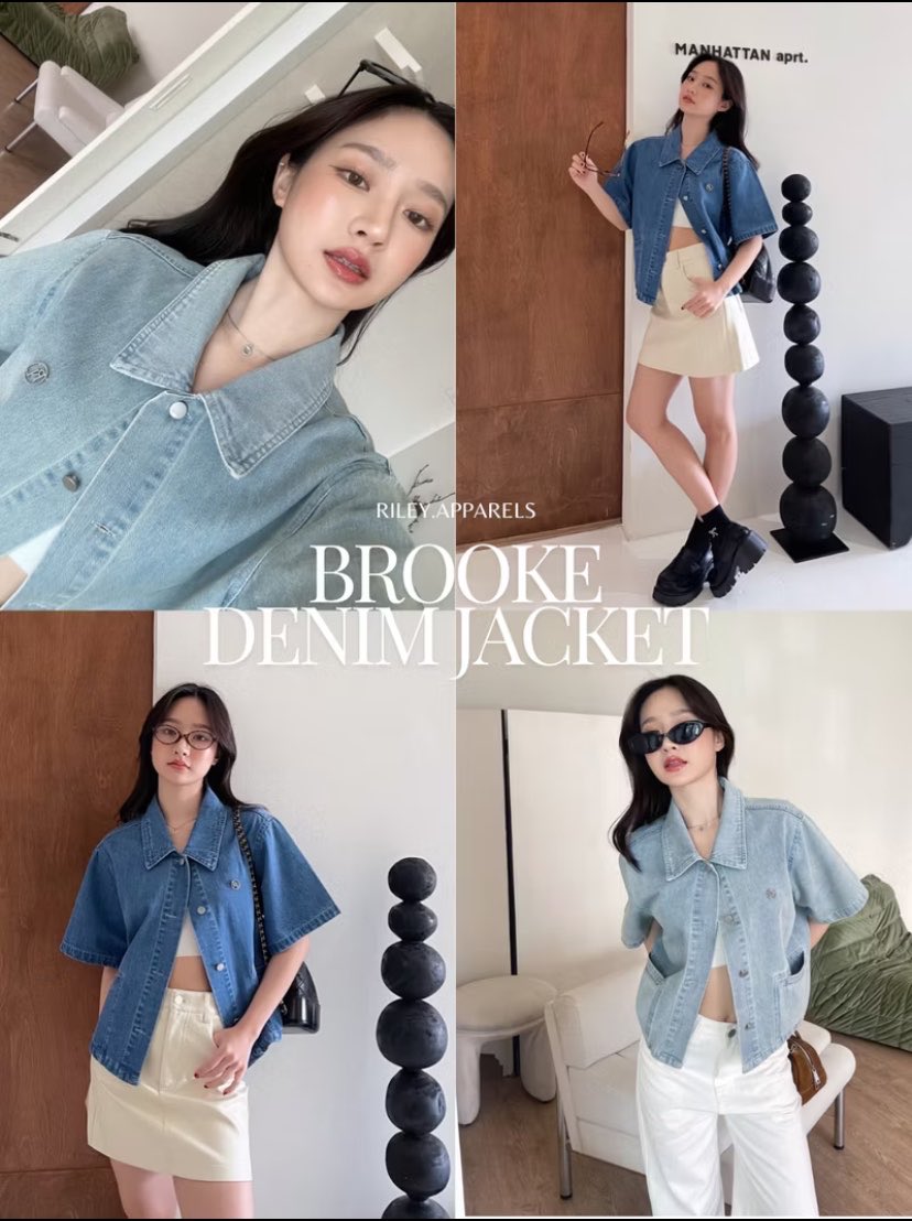 57RSB's tweet photo. เสื้อยีนส์ Riley รุ่น Brooke Denim Jacket 9112 สี Dark (สีเข้ม) 
Free Size/อก42ยาว 20.5 
**(ใหม่มากไม่เคยใส่เลย)**

💌ส่งต่อ 490฿ รวมส่ง 🙇🏻‍♀️ สนใจdmได้เลย
 #ส่งต่อเสื้อผ้า #ส่งต่อเสื้อผ้ามือสอง #ส่งต่อรองเท้า #stylistshop #ส่งต่อriley #โล๊ะตู้ #ส่งต่อpromthong https://t.co/utp8ajcDpl