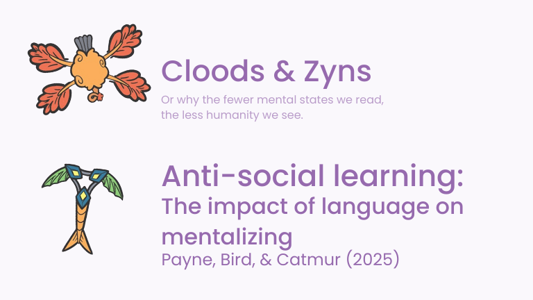 CRAE_IOE's tweet photo. Anti-social learning: The impact of language on mentalizing
Payne, Bird &amp; Catmur 2025

Or how the media talks about "them" decides whether readers meet other minds or stereotypes.

https://t.co/mBLJqwYzO6
#SummarisedByHumans #CRAEresearchSummaries https://t.co/kBvItxeaEg