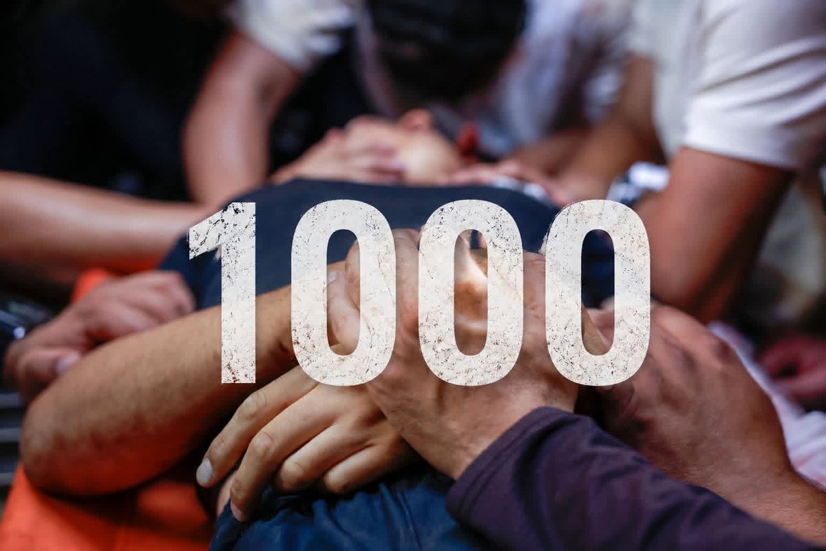 PalPress24's tweet photo. The 1,000th Day of the Genocidal War on Gaza

One thousand days of pain.
One thousand untold stories.
And one thousand reasons to remind the world that the suffering of civilians must never be forgotten. https://t.co/28VBVpezvv