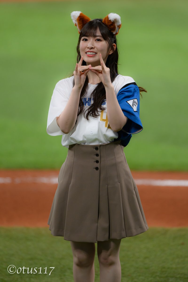 otus117's tweet photo. 昨年と違いノリノリできつねダンスを踊ってしまうあーや
#乃木坂46 #小川彩 #乃木坂野球部 https://t.co/J222uGqaZu