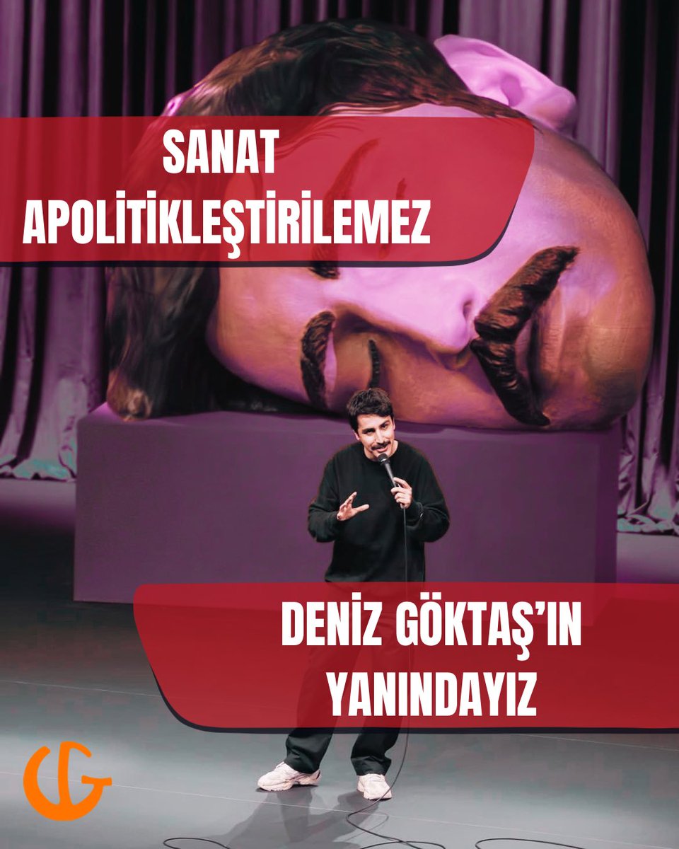 Ugt_Odtu's tweet photo. DENİZ GÖKTAŞ’IN YANINDAYIZ!

SANAT APOLİTİKLEŞTİRİLEMEZ! https://t.co/qRCxGJHAsO