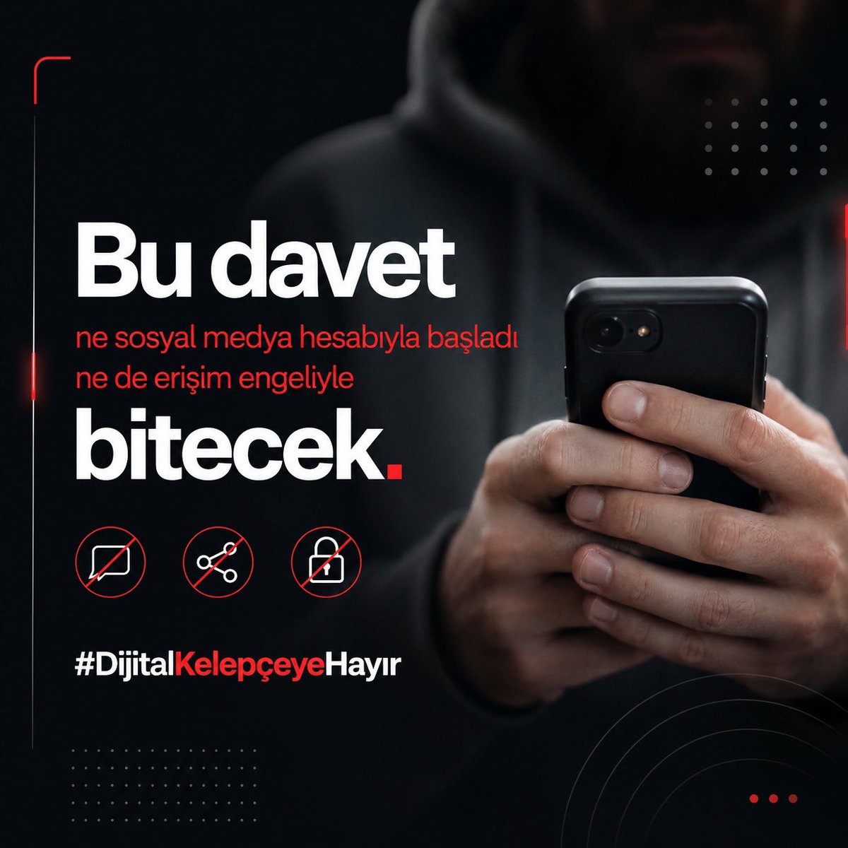 plaka_3's tweet photo. Kafirler, gece gündüz aralıksız bir şekilde tuzaklar kurarlar. Gayeleri, insanların atalarından tevarüs ettikleri şirk ve küfür dinine bağlı kalmaları; tevhid davetine ilgi duymalarına engel olmaktır.

Halis Bayancuk Hoca 

#DijitalKelepçeyeHayır https://t.co/GBWiIXfHZ7