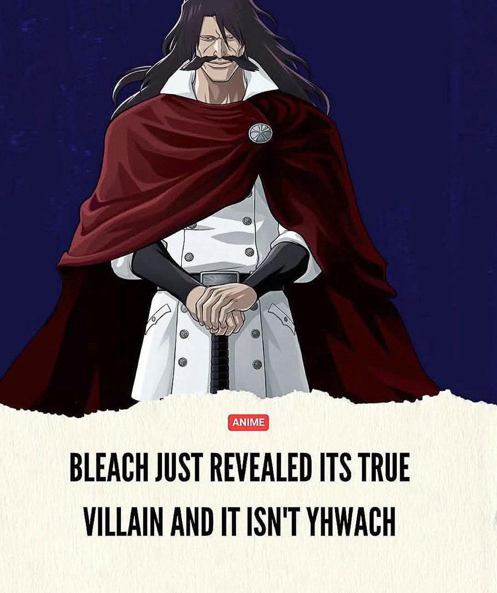 bleachdailyazab's tweet photo. For years, Bleach fans believed Yhwach was the ultimate evil. But the opening episodes of Thousand-Year Blood War: The Calamity have completely changed that narrative.

The anime reveals that Ichibe Hyosube secretly intended to turn Ichigo into the next Soul King if Yhwach succeeded, condemning him to an endless existence as the force holding the three realms together.