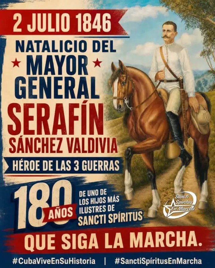 AlexisLorente74's tweet photo. 🇨🇺| Junto a Serafín Sánchez desde #SanctiSpíritusEnMarcha seguimos su legado. #MiMoncadaEsLaPatria
@DeivyPrezMartn1 🇨🇺 https://t.co/daeYjpmVJD
