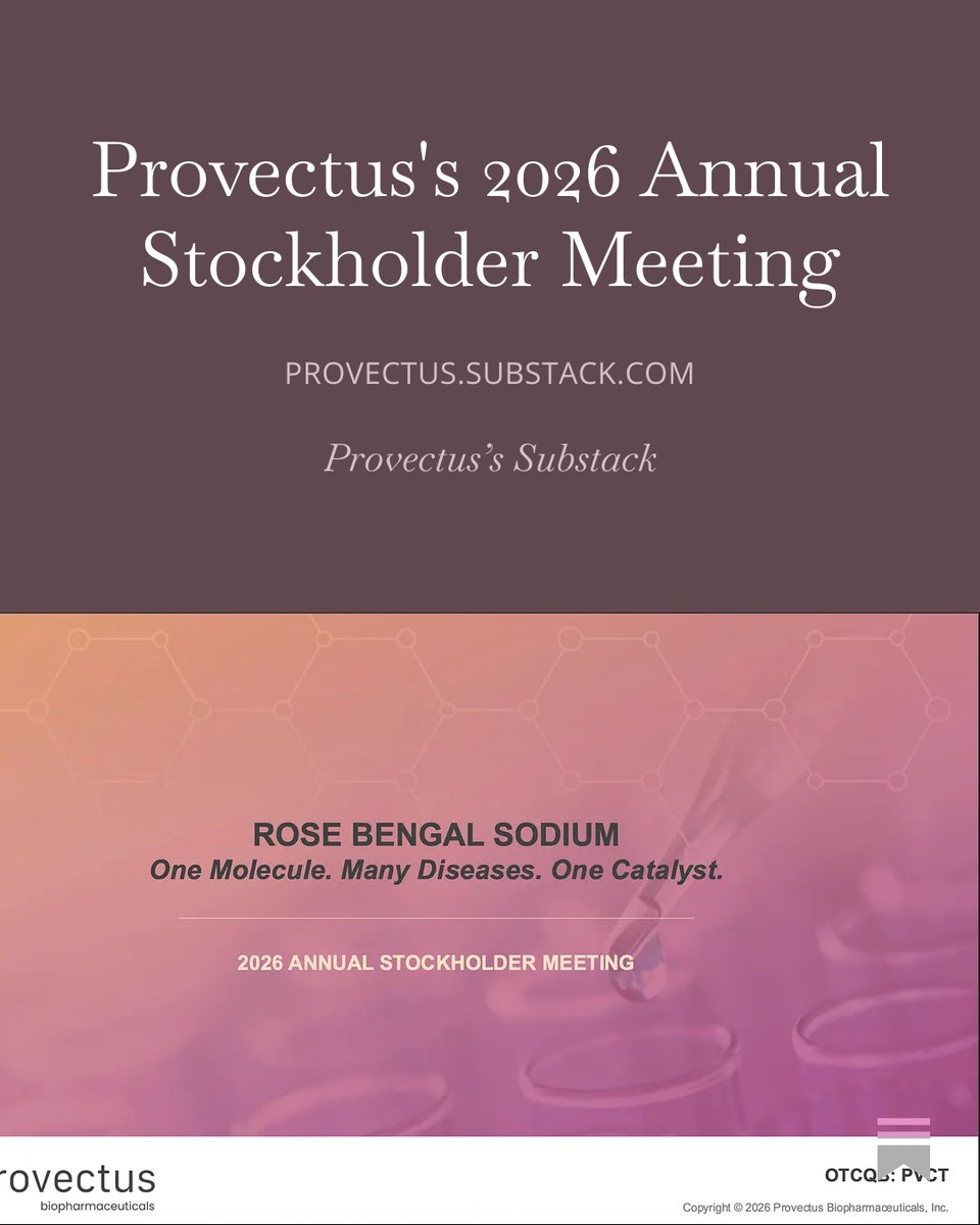 ProvectusBio tweet picture