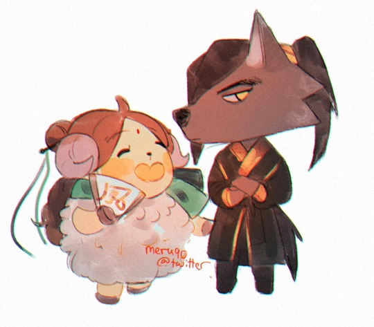 「lol the animal crossing doods are super 」|meru ♡ fxmq & bflf lovebotのイラスト