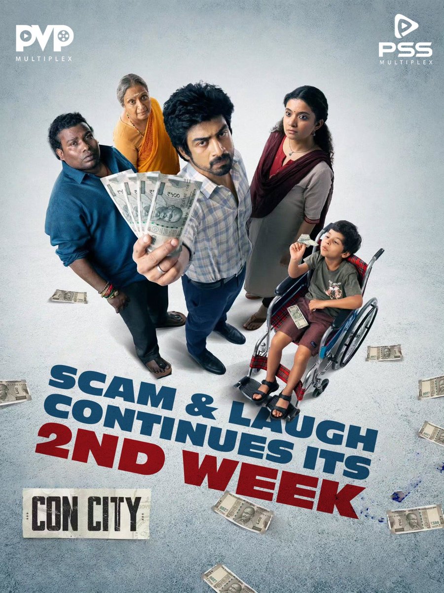 PssMultiplexOff's tweet photo. #ConCity continues its 2nd week at PSS & PVP Multiplex. Book your tickets now at the box office and online. Watch and experience the laugh riot on big screens.
#arjundas #annaben #pssmultiplex #pvpmultiplex https://t.co/ED9zScOVpq