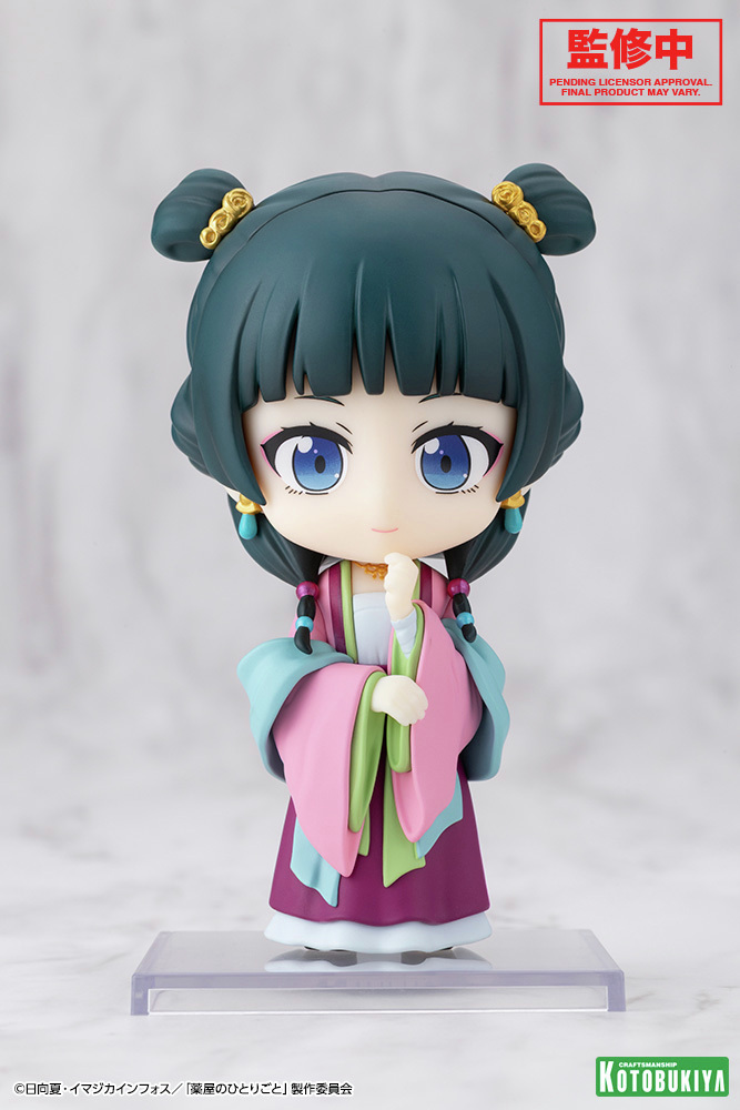 Kotobukiya announces the OSHI WORKS mini figures of Maomao from