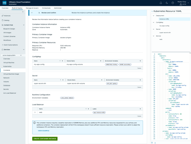 WaldemarPera's tweet photo. @VMware (by @Broadcom) #HybridCloud #VCF - From Container Image to Production: Container Service in VMware Cloud Foundation 9.1 (by @mylesagray) @VMwareVCF @vExpert #vExpertVCF https://t.co/oTFLqnIyIq https://t.co/zvhhjMEZm6